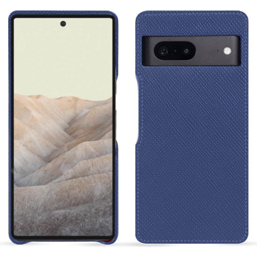 Noreve Lederschutzhülle (Google Pixel 7), Smartphone Hülle, Blau