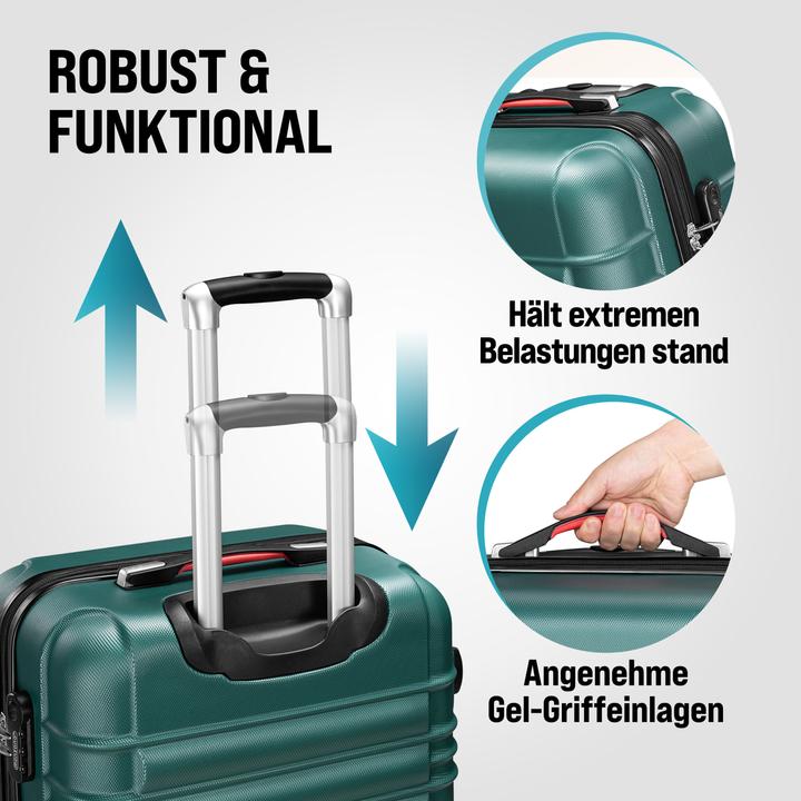 Actual product image Monzana Suitcase set (90 l)