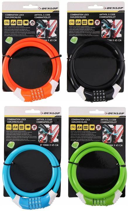 Immagine prodotto Dunlop Serratura a combinazione (65 cm)