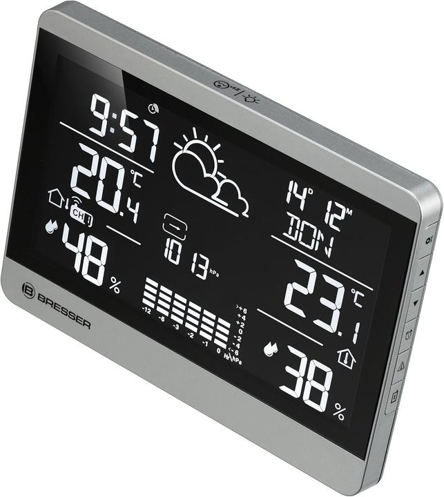 Produktbild Bresser ClimateTemp NDH-NEO Wetterstation mit Aussensensor und Frostwarnung