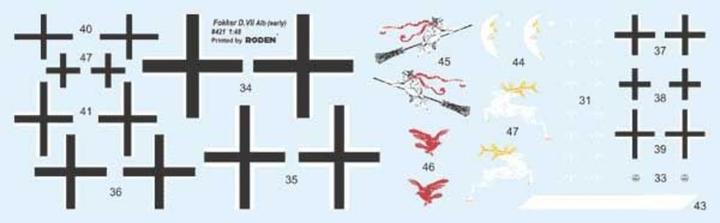 Image du produit Roden Fokker D.VII (Albatros built, early) Carl Degelow