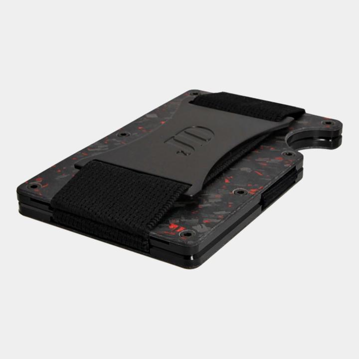 Actual product image James Dixon Forged Carbon - Matt Black Red - Money Band