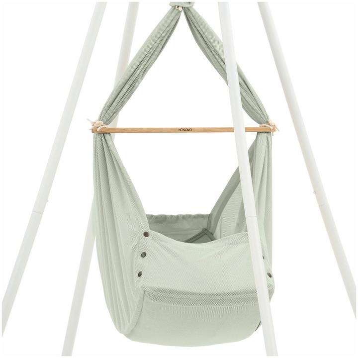 Produktbild Nonomo Federwiege mit Tipi weiss