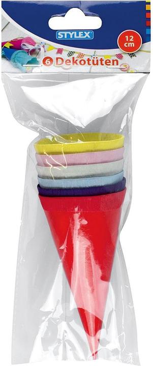 Stylex Coni decorativi per la scuola (12 cm, 6 x)