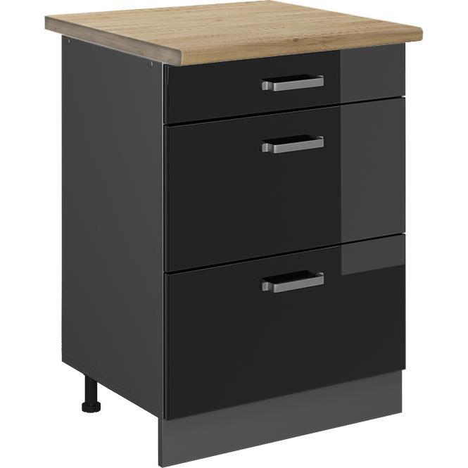 Vicco, Regal, Küchenunterschrank R-Line (60 x 60 x 81.5 cm)