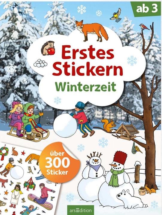 Actual product image First sticker winter time