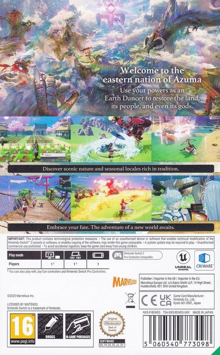 Image du produit Marvelous Rune Factory: Guardians of Azuma (Switch 2, DE)