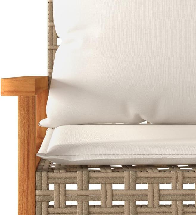 Image du produit vidaXL Ensemble salon de jardin 10 pièces avec coussins