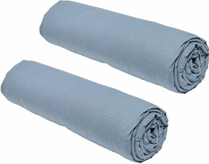 Today Spannbetttuch 90 x 190 cm Denim (90 x 190 cm)