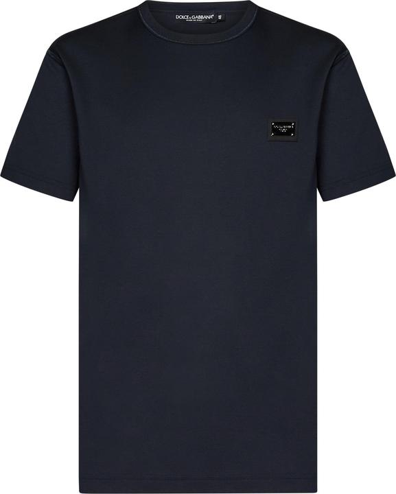 Actual product image Dolce & Gabbana T-shirts And Polos Blue (52)