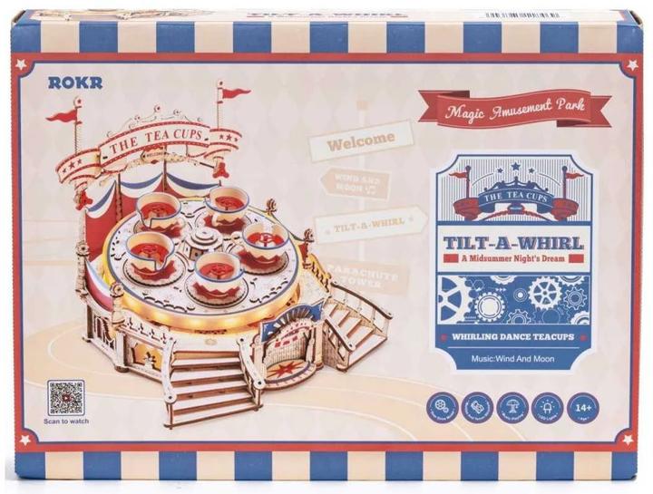 Produktbild Rokr Tilt-A-Whirl - 3D Holzbausatz (elektrisch)