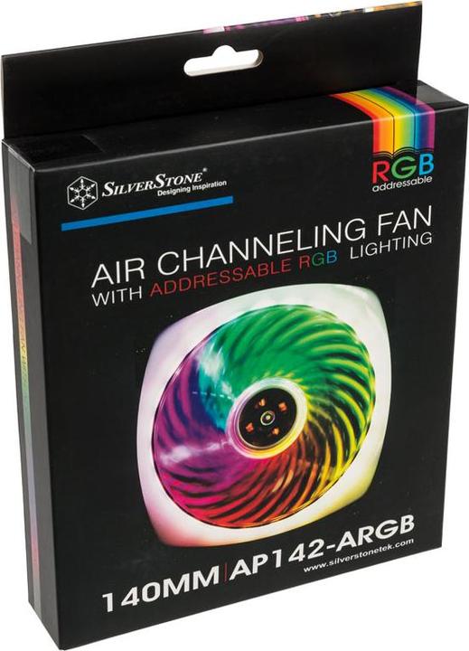 Immagine prodotto Silverstone SST-AP142-ARGB, ventola RGB (140 mm, 1 x)