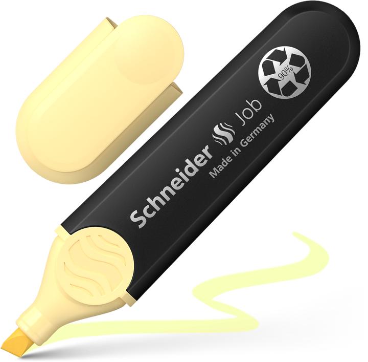 Produktbild Schneider Textmarker Job 150 Pastell vanille (Vanille, 5 mm, 1 x)