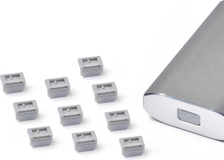 Actual product image Smart Keeper Mini Display Port Mini Blocker grey 10 pcs.