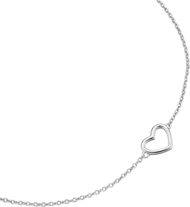 Image du produit Rafaela Donata Damen Armband Herz - 37592 (18 cm, Argent Sterling)