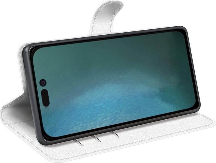 Actual product image Cover-Discount iPhone 14 Pro - Leather Case Cover white (Apple iPhone 14 Pro)