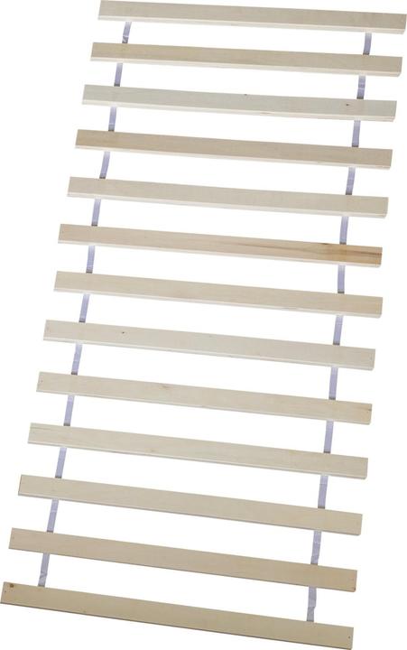 Actual product image Floki24 Slatted frame - 140 x 200 cm - Rolling slatted frame solid pine bed Rolling frame