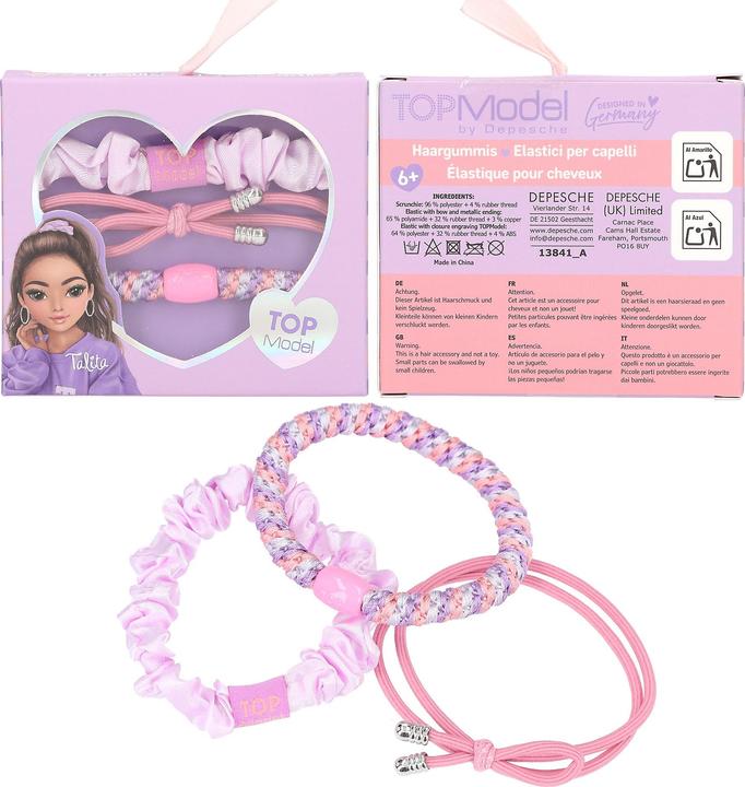 Productafbeelding Top Model TOPModel Haargummis Set - 3 Stück.