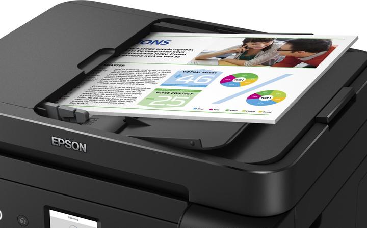 Actual product image Epson ET-4750 EcoTank Unlimited (Ink tank, Colour)