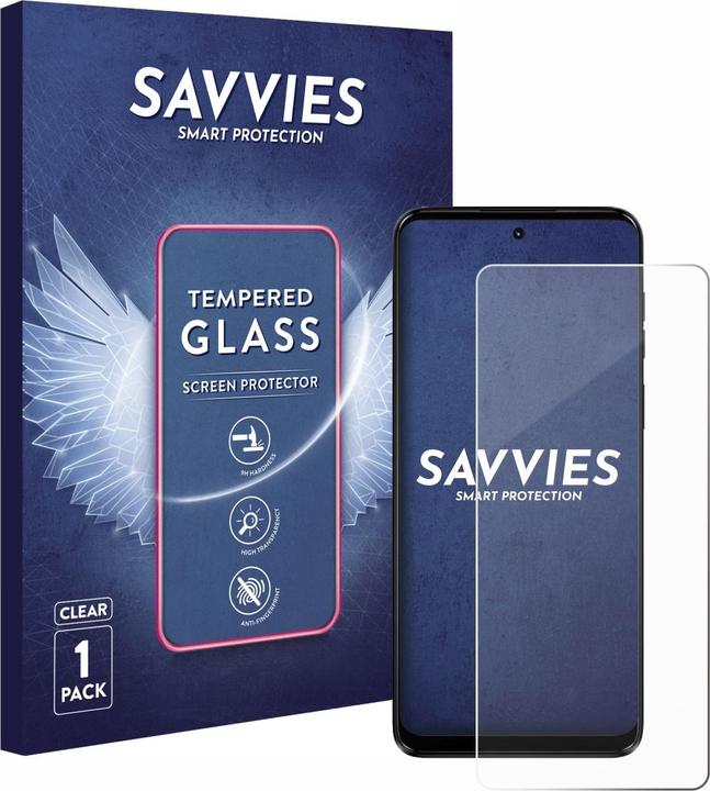 Actual product image Savvies Armoured glass screen protector (1 pcs., Motorola Moto G14)