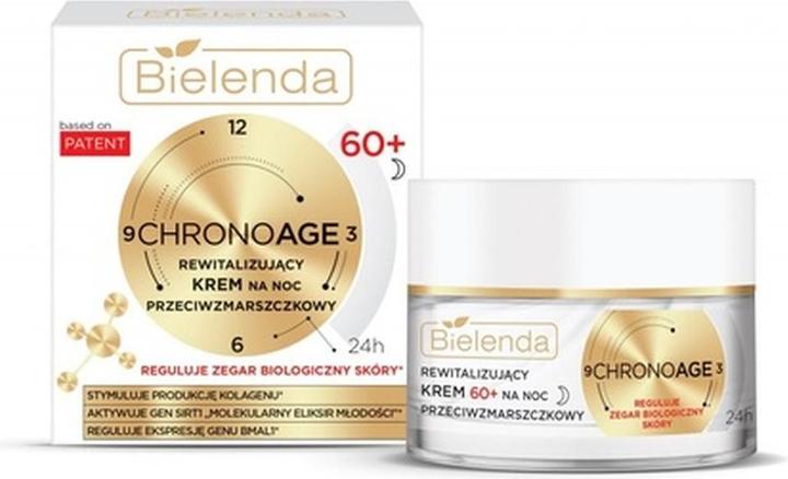 Actual product image Bielenda Chrono Age 24h Rewitalizujący Krem przeciwzmarszczkowy 60+ na noc 50ml (50 ml)
