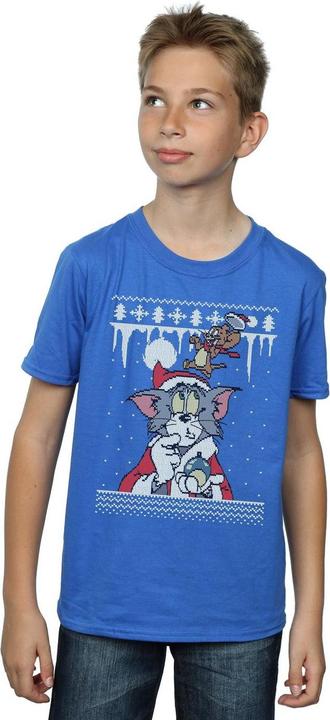 Produktbild Tom & Jerry Christmas Fair Isle TShirt Jungen (140, 146)