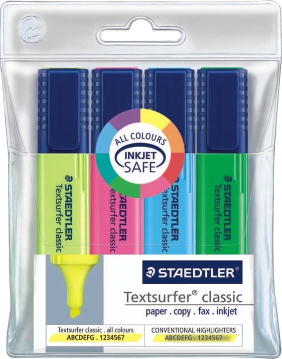 Productafbeelding Staedtler Tekstsurfer clas.a 4 (Veelkleurig, 5 mm, 4 x)