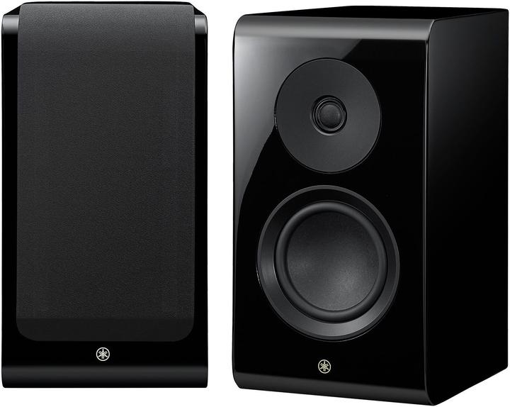 Actual product image Yamaha NS-600A Shelf speakers, piano black