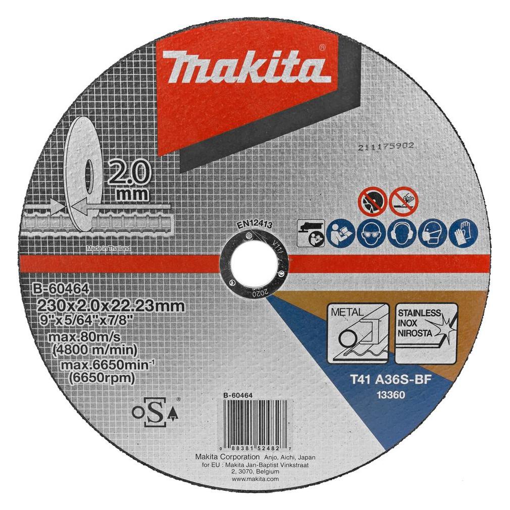 Makita, Zaagbladen, Snijschijf 230/22, 23 A36S