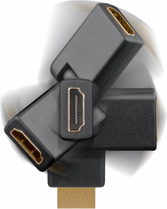 Immagine prodotto Goobay HDMI F/M 360° SB (HDMI)