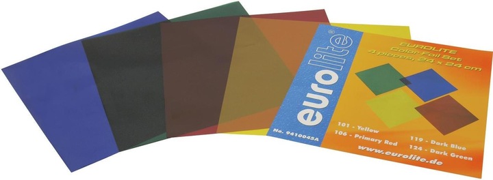 Immagine prodotto Eurolite Foglio a colori set di 4 (Colore foglio)