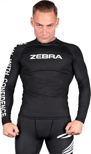 Actual product image Zebra Athletics RashGuard with long sleeves (M)