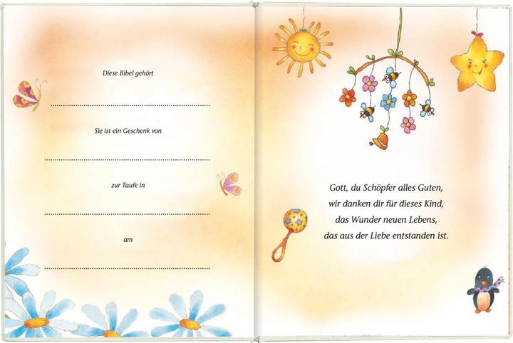 Produktbild Meine kleine Taufbibel (Deutsch, Lizzie Ribbons, 2022)