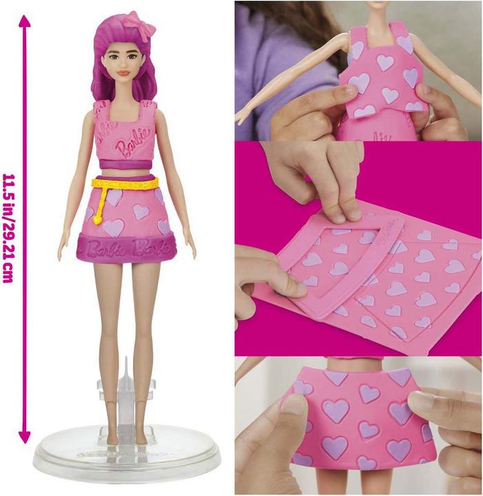 Produktbild Play-Doh Pd Barbie Hearts And Hair