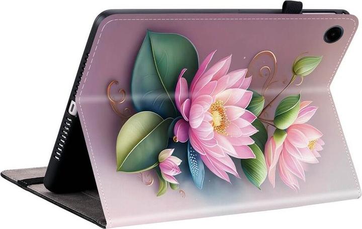 Actual product image Cover-Discount Galaxy Tab A11 / A9 - Etui mit stilvollem Motiv (Galaxy Tab A9)