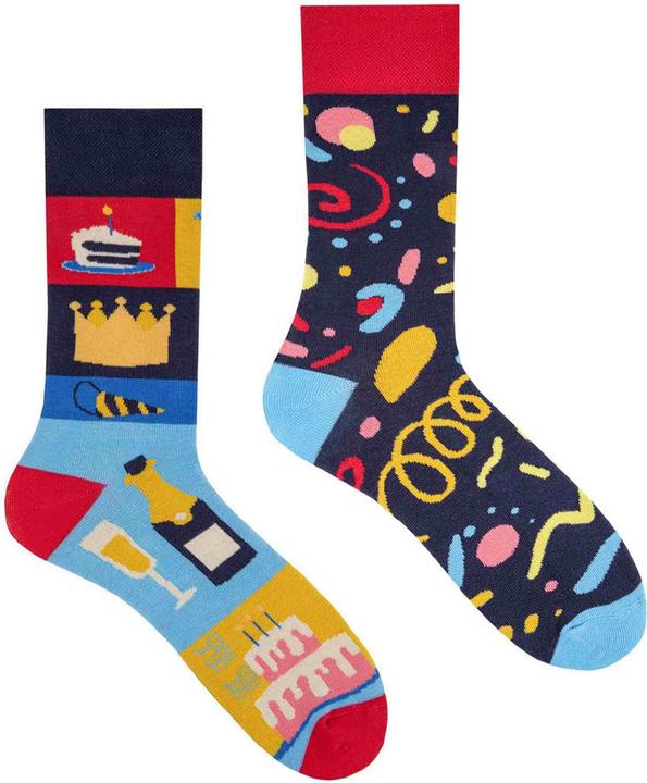 Spox Sox – & Mismatched Lustig Odd Socken – Party (Einzelpack, 45 - 49)