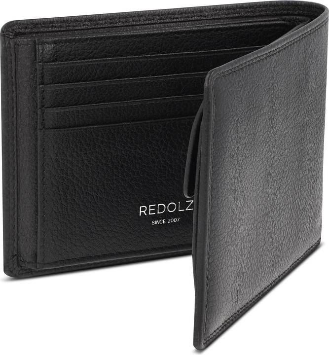 Actual product image Redolz Leather Essentials wallet RFID protection leather 12 cm