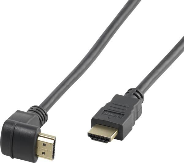 Vivanco 1,5 m langes HDMI-Kabel mit Ethernet- Schwarz (1.50 m)