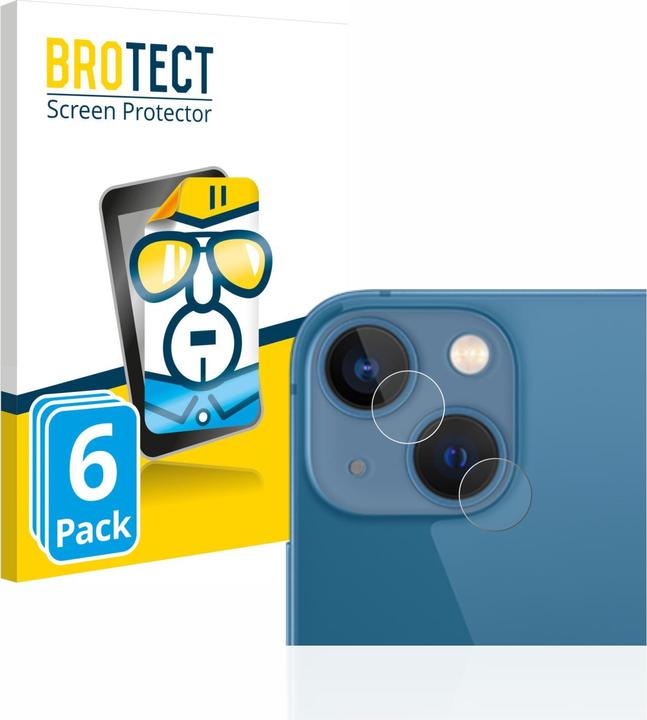 Immagine prodotto BROTECT Pellicola Trasparente (6 Pezzo/i, Apple iPhone 13 mini)