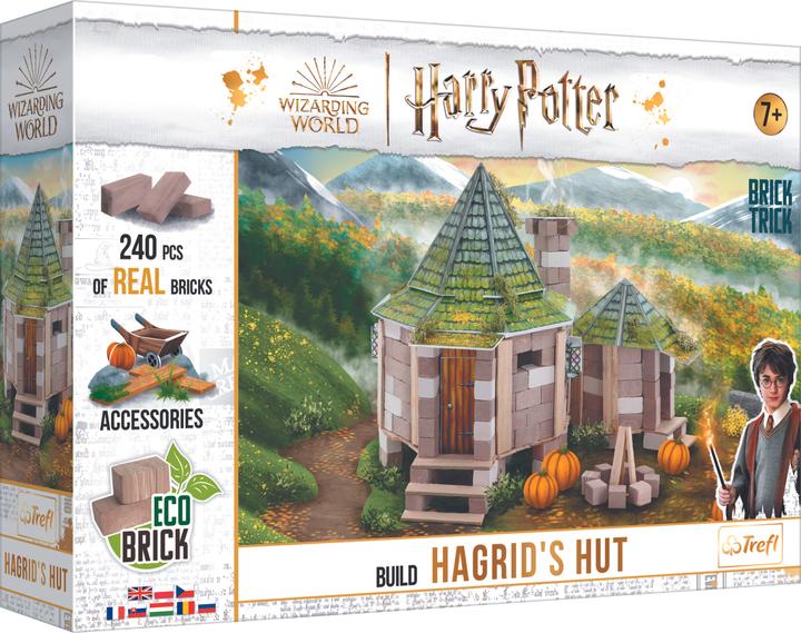 Trefl Bauen Sie Harry Potter Hagrids Haus aus ECO-Blöcken (240 Teile)