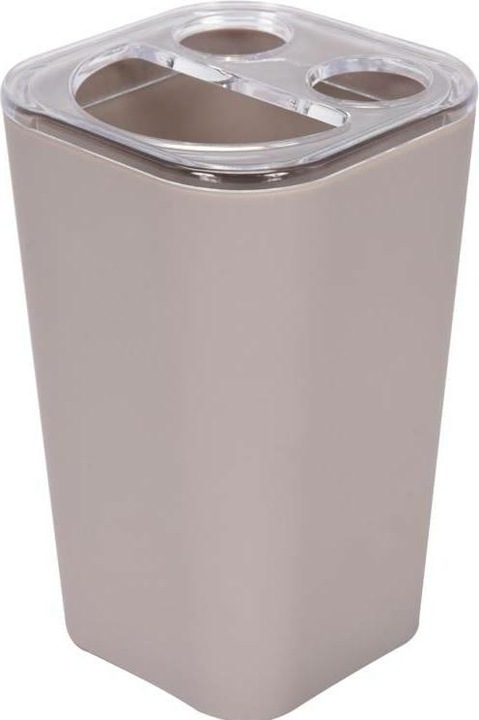 Toya Welle der Becher Becher mit Quader -Beige