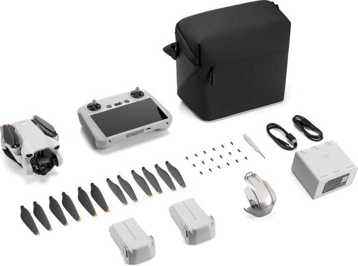 Produktbild DJI Mini 3 mit RC Controller und Fly More Combo (38 min, 248 g, 48 Mpx)