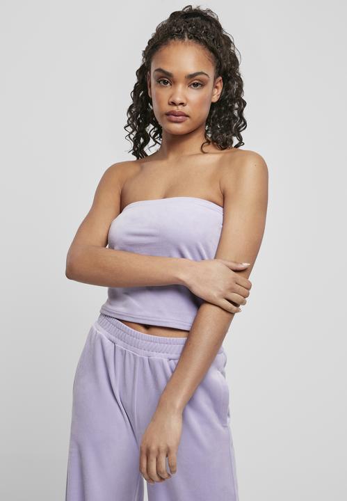 Immagine prodotto Urban Classics Top corto da donna in velluto (L)