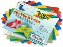 Actual product image Folia Folding sheets transparent 20 x 20 cm multicoloured (42 g/m², 500 x)