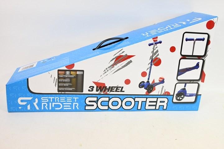 Produktbild Van Manen Veenendaal Van Manen Scooter Street Rider blau verstellbar ABEC 8