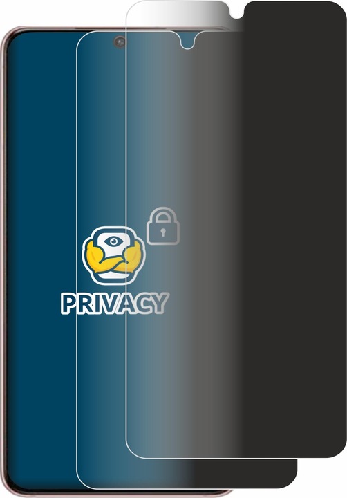 Produktbild BROTECT Sichtschutzfolie Anti-Spy Privacy Folie Blaulicht-Schutz (2 Stück, Samsung Galaxy S21+)