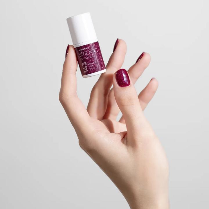 Produktbild Alessandro ALESSAN Striplac UV Colour Eleg Ru 6.5ml (143, 143 Elegant Rubin, UV-Gel Lack)