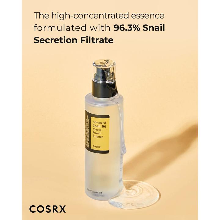 Actual product image Cosrx Advanced Snail 96 Mucin Power Essence (100 ml, 24h cream)