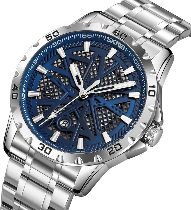 Image du produit Skmei 9337BU Herrenuhr + BOX (Montre analogique, 43 mm)