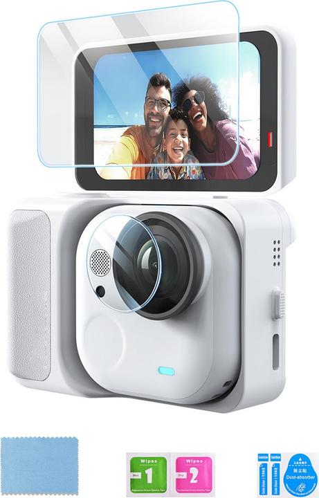 aMagisn 2in1 Go Ultra display and camera protection armoured glass